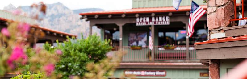 Горы, отель флаг США